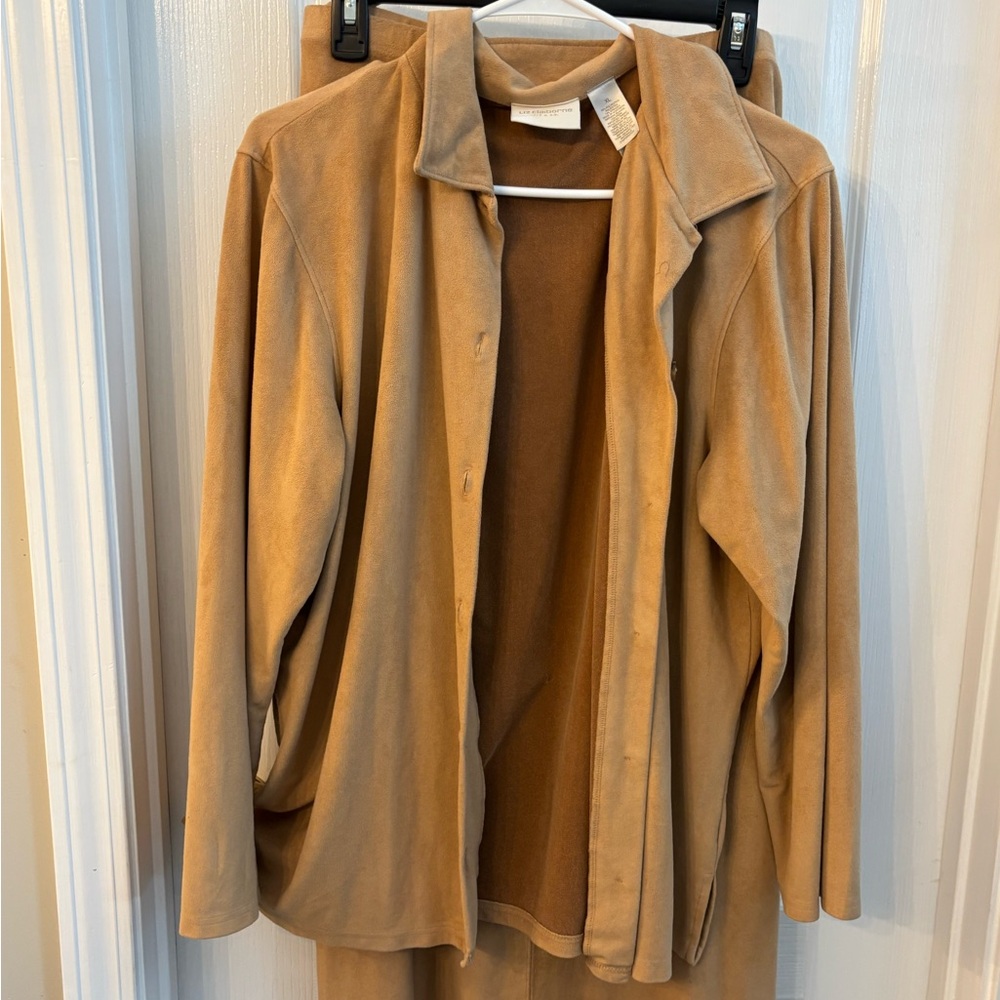 Liz Claiborne Tan Blazer Jacket